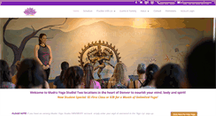 Desktop Screenshot of mudrayogastudio.com